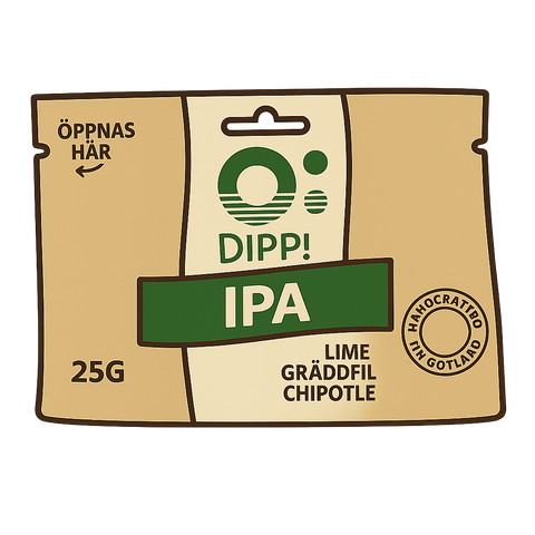 IPA, Lime, Gräddfil, Chipottle