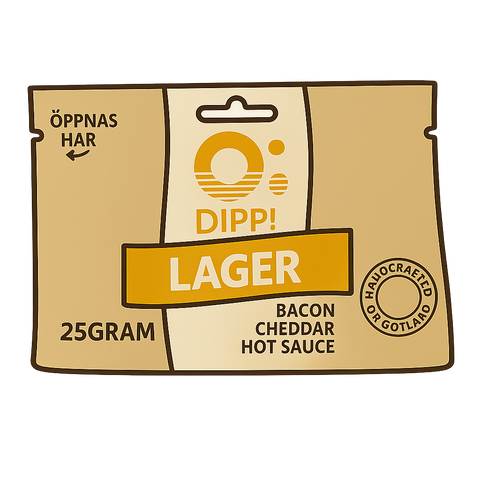 Lager, Bacon, Cheddar, Hotsauce