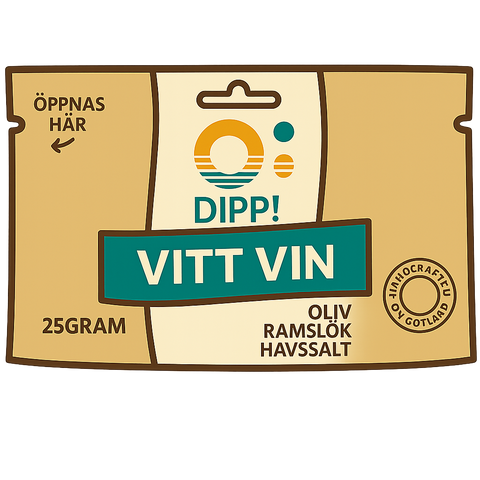 Vitt vin, Oliv, Ramslök, Havssalt